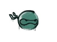 Sealed Graffiti | Ninja (Frog Green) skin