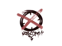 Sealed Graffiti | Noscope (Blood Red)