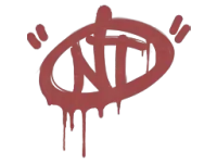 Zalakowane graffiti | NT (krwista czerwień) skin