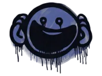 Sealed Graffiti | OMG (SWAT Blue)