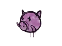 Sealed Graffiti | Piggles (Bazooka Pink)