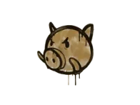 Sealed Graffiti | Piggles (Desert Amber)