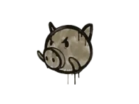 Sealed Graffiti | Piggles (Dust Brown)