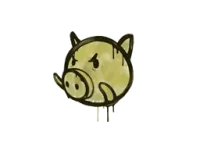 Sealed Graffiti | Piggles (Tracer Yellow)