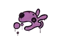 Grafiti precintado | Popdog (rosa bazuca) skin