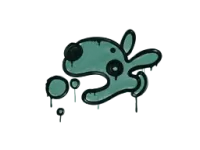 Grafiti precintado | Popdog (verde rana) skin