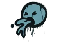 Sealed Graffiti | Puke (Wire Blue)