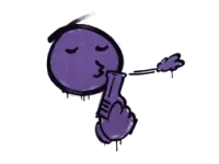 Sealed Graffiti | Quickdraw (Monster Purple)