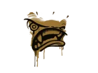 Versiegeltes Graffito | Rage Mode (Wüstengelb) skin