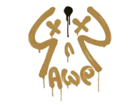 Sealed Graffiti | Recoil AWP (Desert Amber)