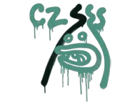 Запечатанный граффити | Отдача: CZ-75 (Лягушачий зелёный) skin