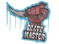 Zalakowane graffiti | Mistrz golenia skin