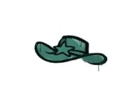 Sealed Graffiti | Sheriff (Frog Green)