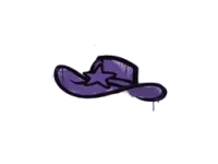 Запечатанный граффити | Шериф (Жуткий фиолетовый) skin