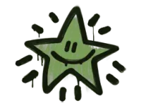 Sealed Graffiti | Shining Star (Battle Green)