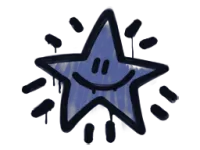 Sealed Graffiti | Shining Star (SWAT Blue)