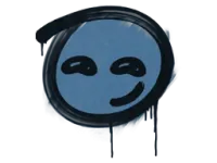 Sealed Graffiti | Smirk (Monarch Blue) skin