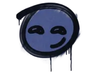 Sealed Graffiti | Smirk (SWAT Blue)
