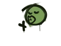 Sealed Graffiti | Smooch (Battle Green)
