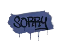 Zalakowane graffiti | Wybacz (błękit SWAT) skin