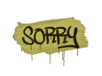 Sealed Graffiti | Sorry (Tracer Yellow)