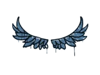 Versiegeltes Graffito | Take Flight (Monarchblau) skin