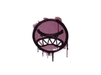 Zalakowane graffiti | Wnerw (róż księżniczki) skin