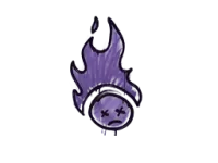 Sealed Graffiti | Toasted (Monster Purple)