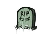 Sealed Graffiti | Tombstone (Cash Green)