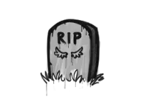 Sealed Graffiti | Tombstone (Shark White)