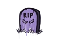 Sealed Graffiti | Tombstone (Violent Violet)