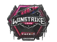 Zalakowane graffiti | Winstrike Team | Londyn 2018 skin