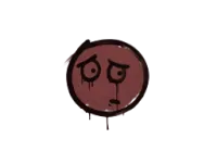 Sealed Graffiti | Worry (Brick Red)