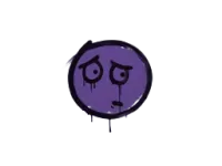 Grafiti precintado | Preocupado (púrpura monstruo) skin