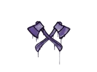 Sealed Graffiti | X-Axes (Monster Purple)