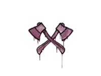 Sealed Graffiti | X-Axes (Princess Pink)
