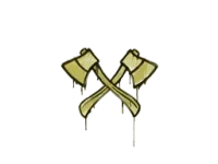 Sealed Graffiti | X-Axes (Tracer Yellow)