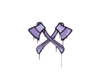 Sealed Graffiti | X-Axes (Violent Violet)