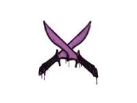Sealed Graffiti | X-Knives (Bazooka Pink)