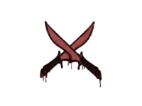 Sealed Graffiti | X-Knives (Blood Red)