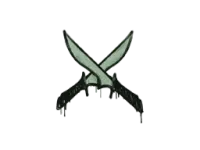 Sealed Graffiti | X-Knives (Cash Green)