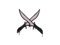 Sealed Graffiti | X-Knives (War Pig Pink)