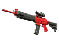 SG 553 | Jabłko kandyzowane (lekkie zużycie) skin