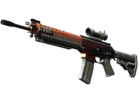 SG 553 | Bliskie zagrożenie (mocne zużycie) skin