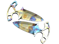 ★ Shadow Daggers | Case Hardened (Battle-Scarred)