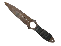 ★ Skeleton Knife | Rust Coat (Battle-Scarred)