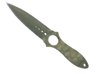 Nóż szkieletowy (★) | Siatka safari (mocne zużycie) skin