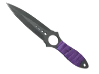 Cuchillo esqueletizado ★ | Ultravioleta (Bastante desgastado) skin