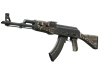 Souvenir AK-47 | Laminado negro (Casi nuevo) skin