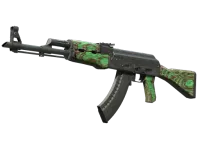 Souvenir AK-47 | Green Laminate (Minimal Wear)